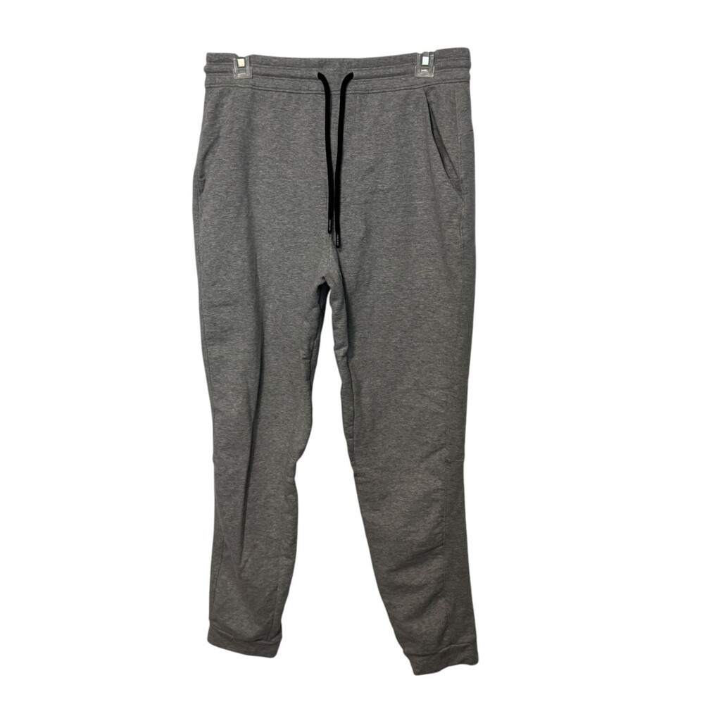 Public Rec Pants Mens 30 Gray Weekender Joggers Sweatpants Fleece Terry Stretch